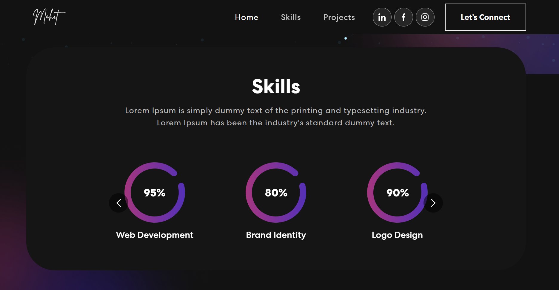 Skills Section